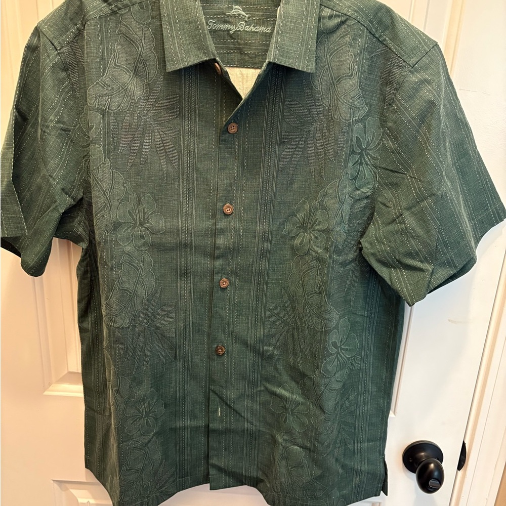 Tommy Bahama Green Men's Shirt L